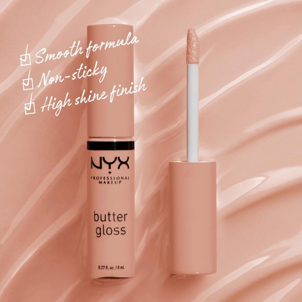 NYX Professional Makeup Butter Gloss, Silky smooth non-stick... - Image 2