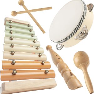 Comfy Cubs 4-Piece Kids Musical Instruments Set - Fun, Safe ...