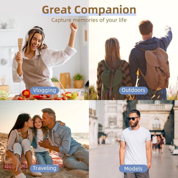 4K Digital Camera with Camera Case, 48MP YouTube Vlogging Ca... - Image 5