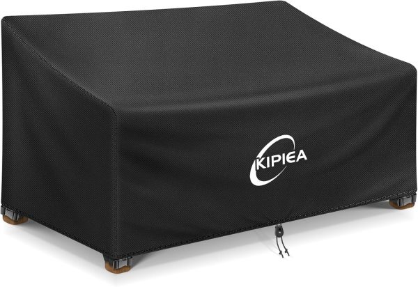 Kipiea Patio Sofa Cover, Heavy Duty 600D Outdoor Couch Cover...