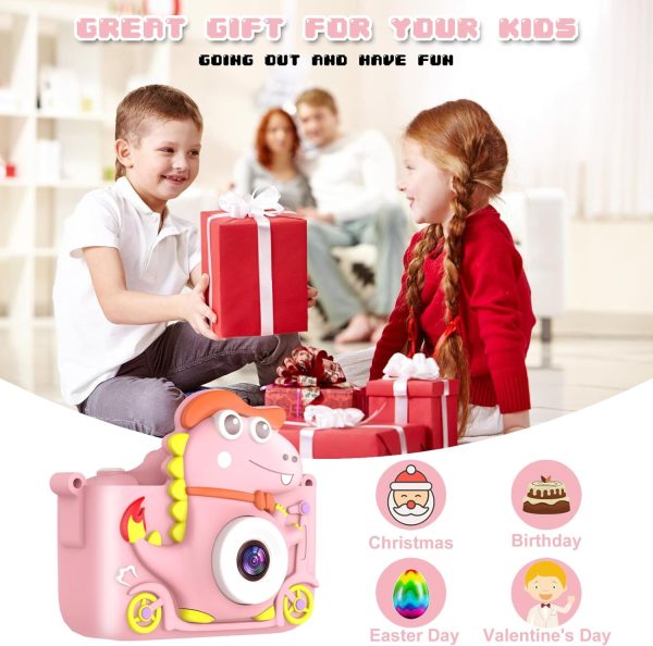 Upgrade Selfie Kids Camera, Kids Camera Toy, 1080P HD Video ... - Image 7