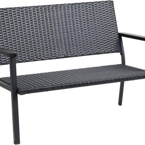 C-Hopetree Outdoor Loveseat Bench Chair for Outside Patio Po...