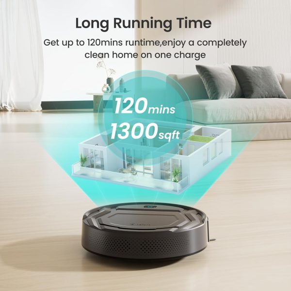 Lefant Robot Vacuum Cleaner, 6 Cleaning Modes, Wi-Fi Connect... - Image 10