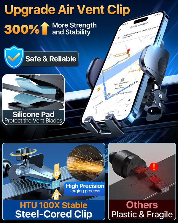 2025 Upgraded Pro Version Phone Holder for Car [Patent & Saf... - Image 4