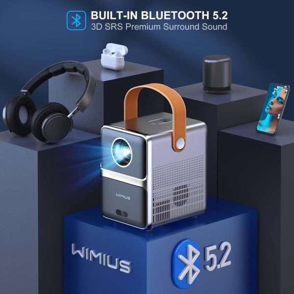 [Electric Focus] Mini Projector with 5G WiFi and Bluetooth, ... - Image 5
