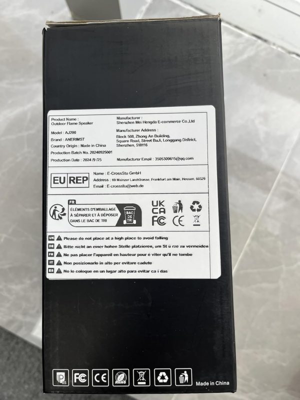 Outdoor Bluetooth Speakers, Led Flame Torch Lantern, Waterpr... - Image 8