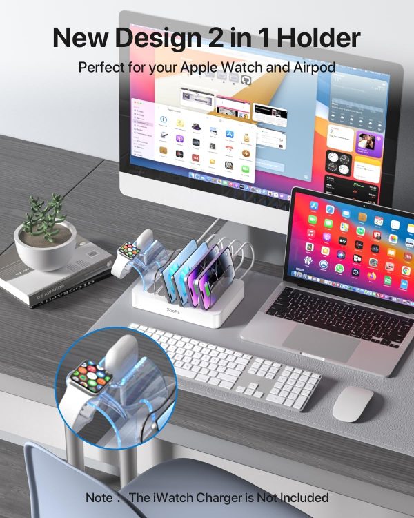 SooPii USB Charging Station Organizer for Multiple Devices, ... - Image 3