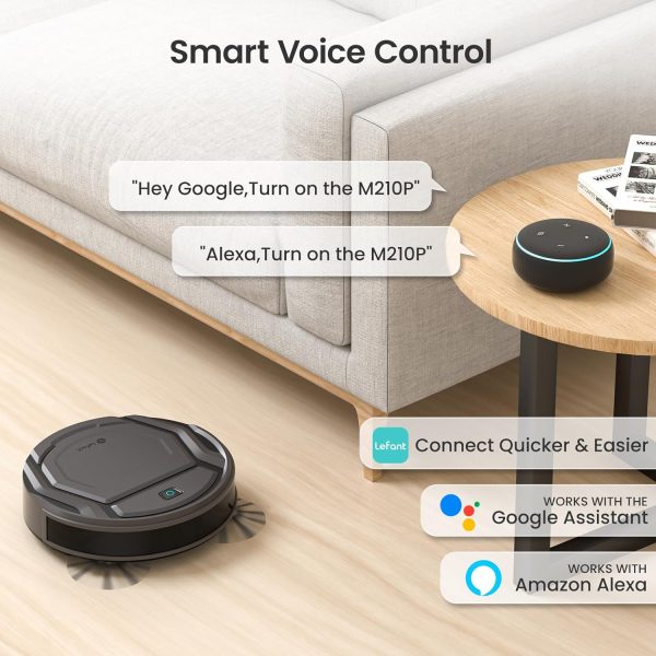 Lefant Robot Vacuum Cleaner, 6 Cleaning Modes, Wi-Fi Connect... - Image 3