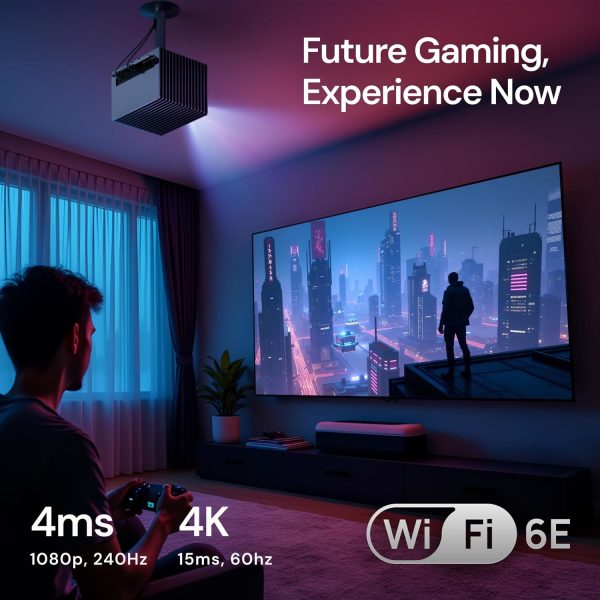 Valerion StreamMaster Plus2 4K Gaming Projector - 300" IMAX ... - Image 6