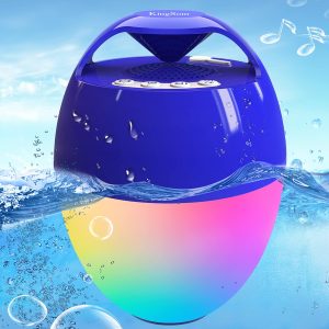 Portable Bluetooth Pool Speaker,Hot Tub Speaker with Colorfu...