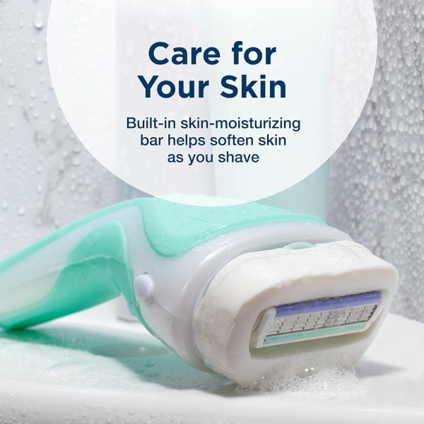 Intuition Schick Sensitive Skin Womens Razor Refills with Vi... - Image 4