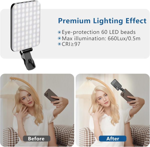 ALTSON 60 LED Portable Selfie Light Video Conference Lightin... - Image 4