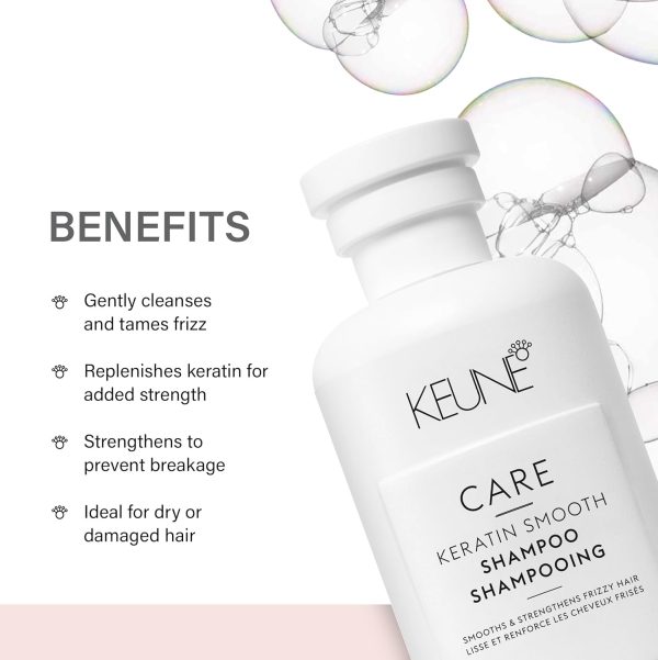 Keune Care - Keratin Smooth Shampoo - 300ml / 10.1oz - Image 3
