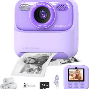 masterbee Kid Camera Instant Print Photo, Birthday Gifts for...