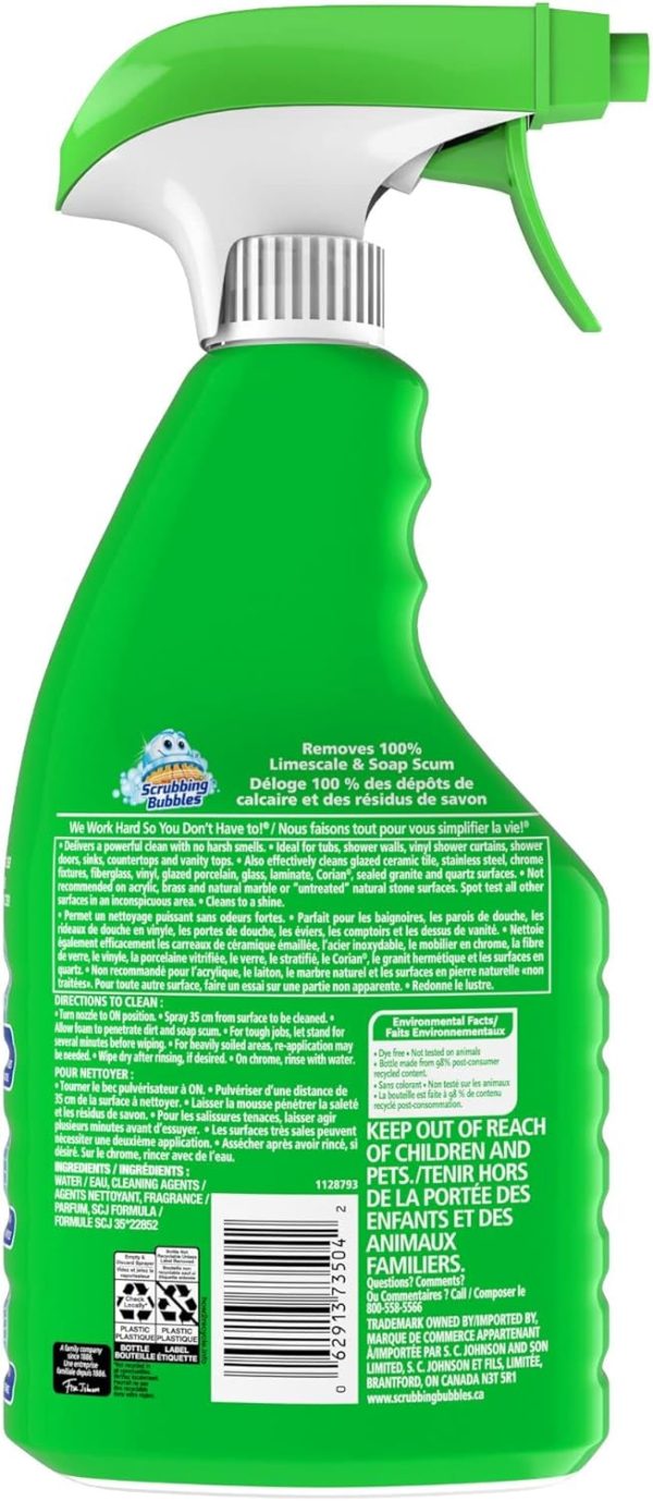 Scrubbing Bubbles Mega Shower Foamer Spray, Removes Soap Scu... - Image 8