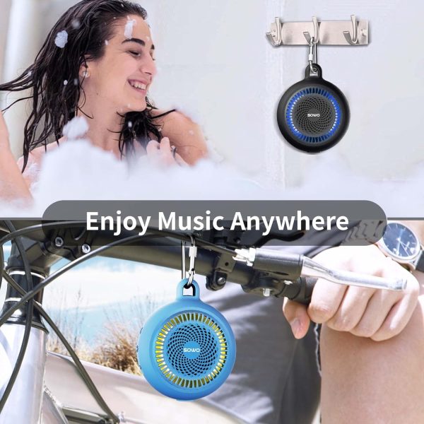 Portable Bluetooth Speaker Wireless - Small Shower Speaker W... - Image 3