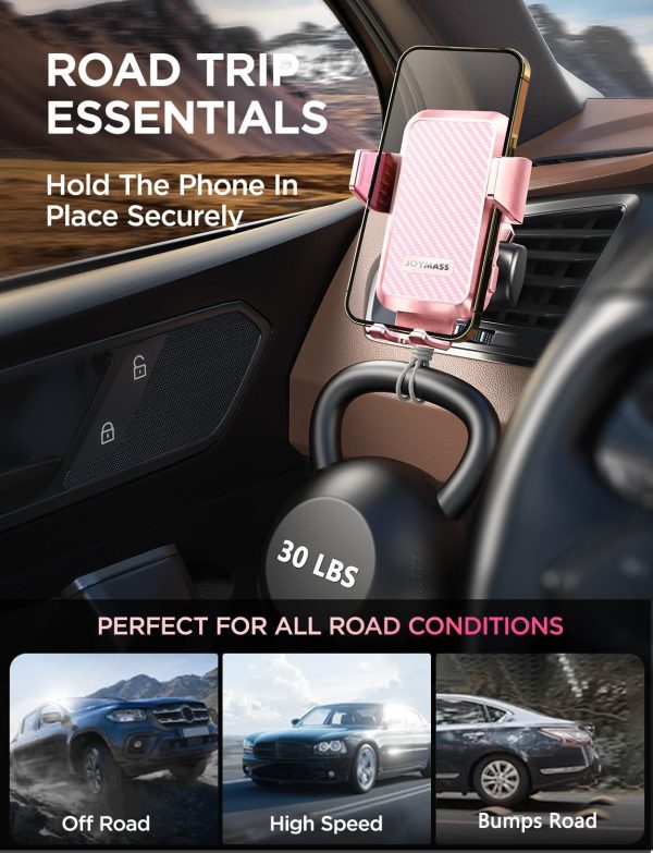 Wireless Car Charger, JOYMASS 15W Fast Charging Auto Clampin... - Image 4