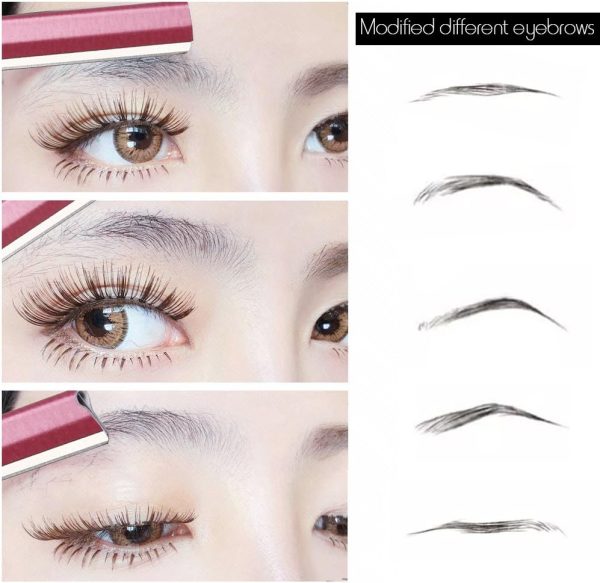 Eyebrow Razors，Multifunctional Stainless Steel Eyebrow Trimm... - Image 3