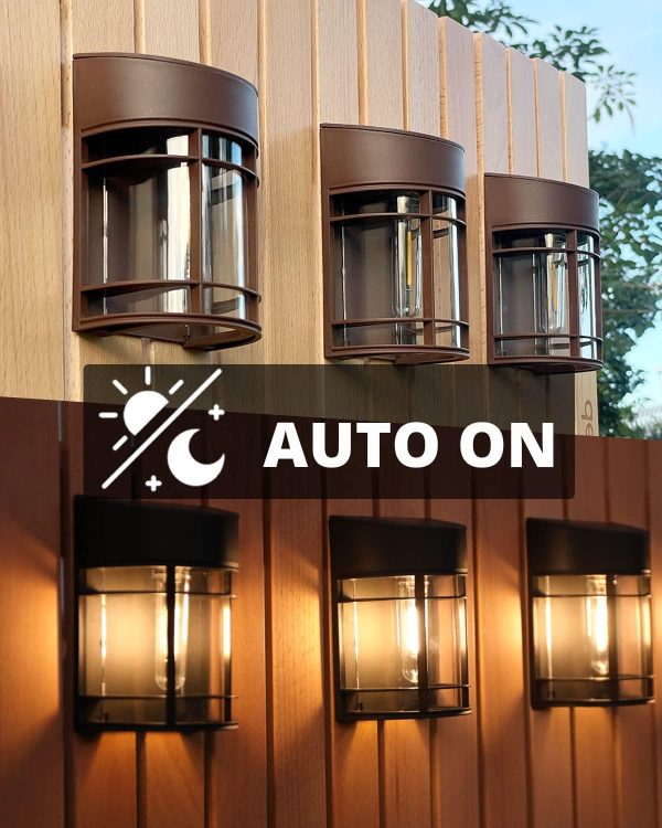 Solar Fence Lights, 8 Pack Deck Light Waterproof Solar Outdo... - Image 5