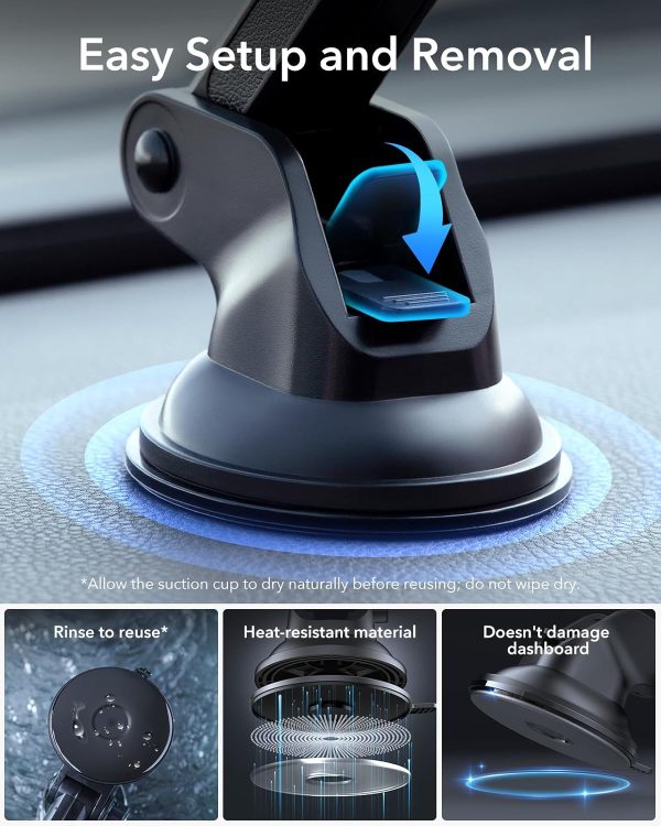 ESR for 15W MagSafe Car Mount Charger, Dashboard/Windshield ... - Image 7