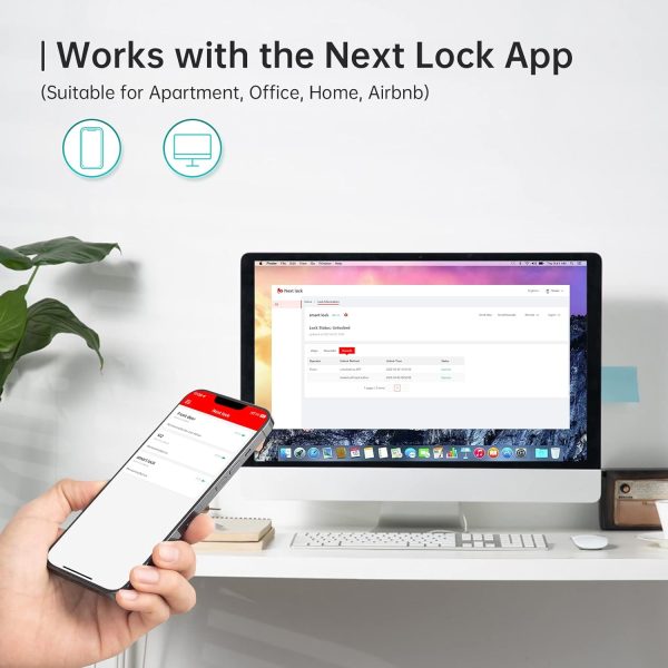 WiFi Smart Alexa Door Lock - Hornbill Remote Lock & Unlock -... - Image 5