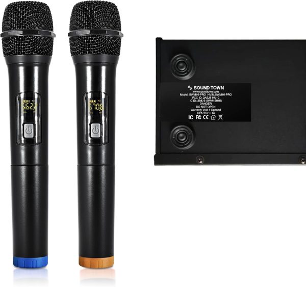 Sound Town 16 Channels Wireless Microphone Karaoke Mixer Sys... - Image 7