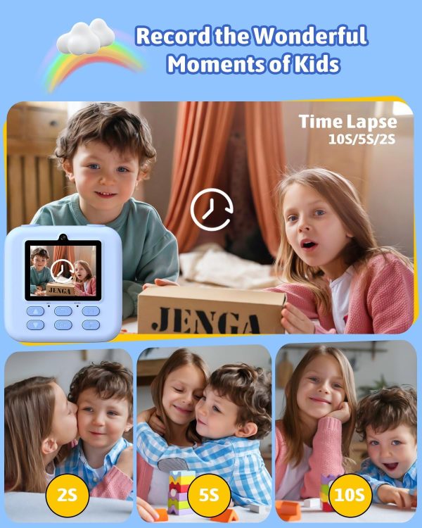 Mgaolo Kids Camera Instant Print Photo,Children Digital Came... - Image 7