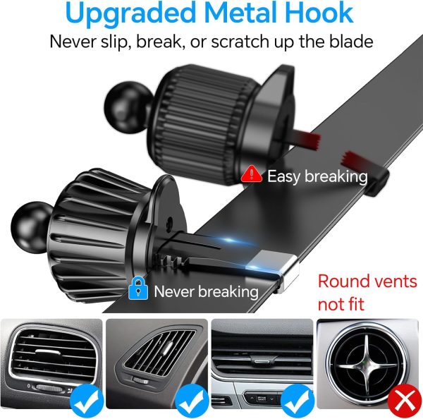 for Magsafe Car Mount【20 Strong Magnets 】Magnetic Phone Hold... - Image 6