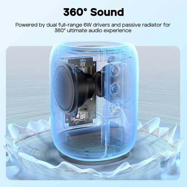 Tribit Portable Bluetooth Speaker StormBox Mini, 12W Wireles... - Image 3