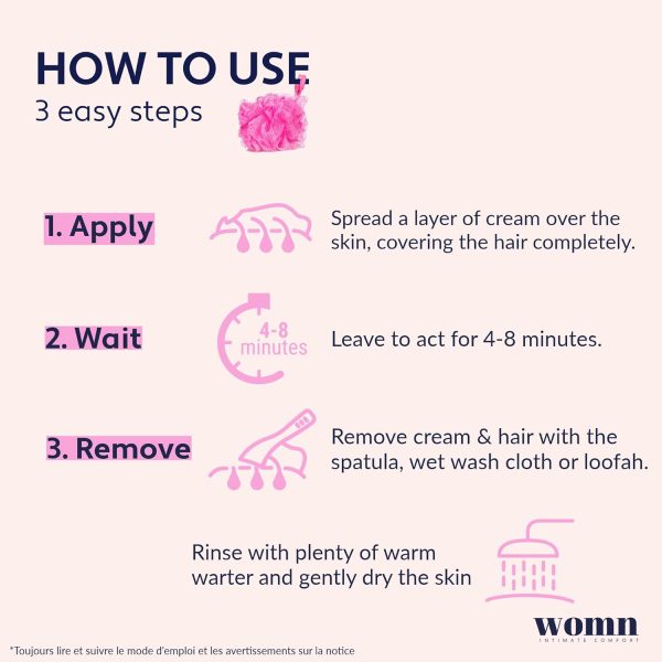 womn Intimate Comfort HAIR REMOVAL CREAM - depilatory cream ... - Image 5
