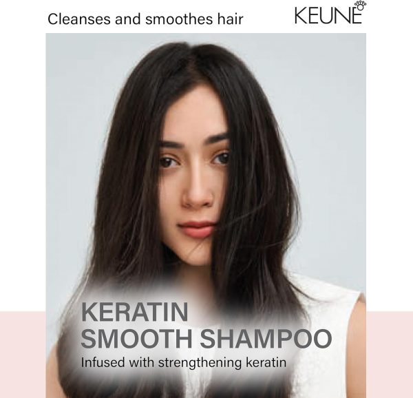 Keune Care - Keratin Smooth Shampoo - 300ml / 10.1oz - Image 2