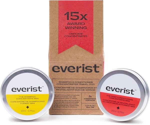 Everist The Haircare Travel Duo, The Shampoo Concentrate & T...