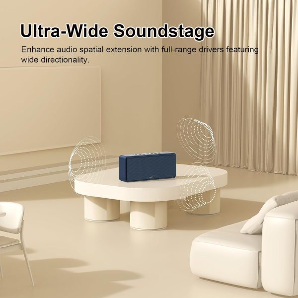 DOSS SoundBox XL Bluetooth Speaker with Subwoofer, 32W Loud ... - Image 4