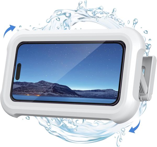 Lamicall Shower Phone Holder Waterproof - IPx6 HD Screen Wat...