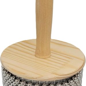 RsNifti Cabasa Wooden Percussion Instrument Hand Shaker Musi...