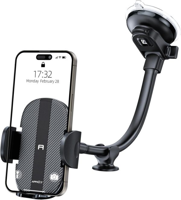 APPS2Car Cell Phone Holder for Car Dashboard Windshield Phon...