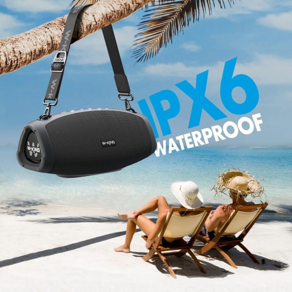 W-KING Bluetooth Speaker Wireless,120W Max IPX6 Waterproof O... - Image 5