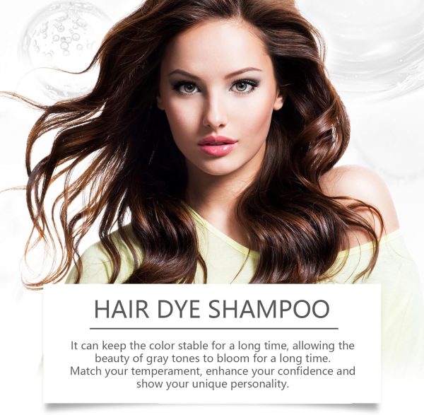 Hair Dye Shampoo,2025 New Hair Care Dye Shampoo,Haircare,For... - Image 5