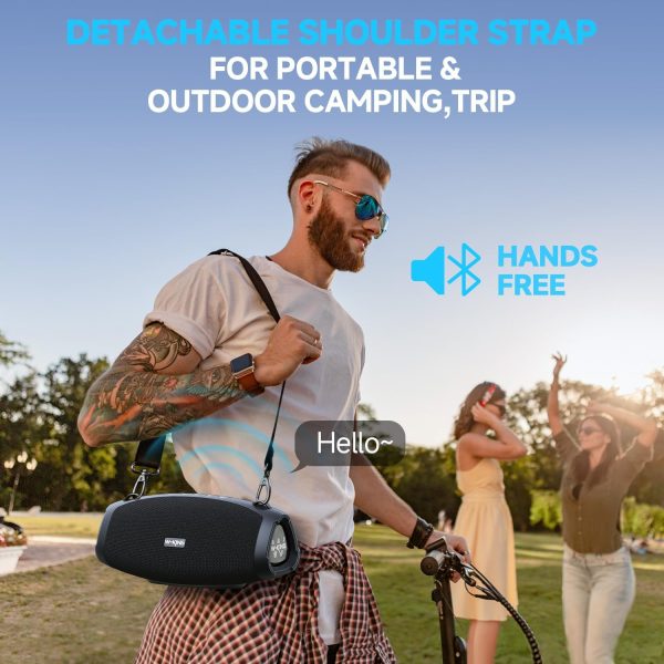 W-KING Bluetooth Speaker Wireless,120W Max IPX6 Waterproof O... - Image 10