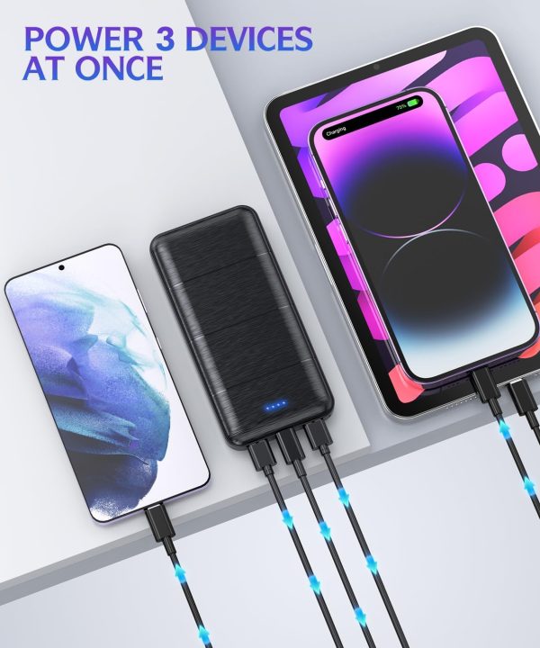Portable-Charger-Power-Bank - 2 Pack 15000mAh Dual USB Power... - Image 2