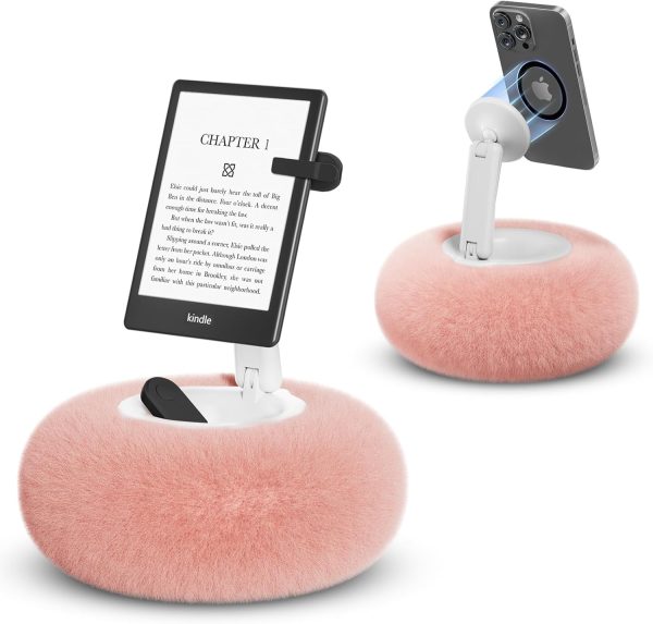 Supedesk Magnetic Phone Pillow Stand, Adjustable Phone Holde...