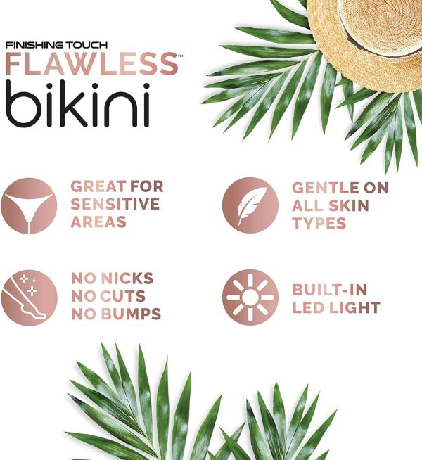 Finishing Touch Flawless Bikini Trimmer and Shaver Hair Remo... - Image 7