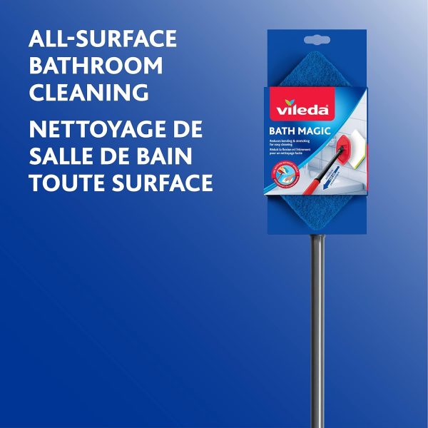 Vileda Bathroom Cleansing Supplies Set | Includes 1 Magic Mo... - Image 2