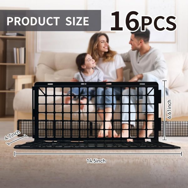 16 PCS Under Couch Blockers for Bed Couch Furniture Undernea... - Image 2