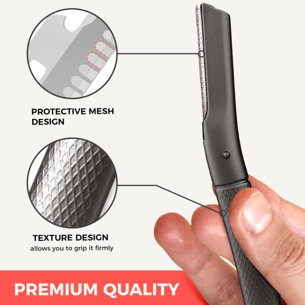 ZOMCHI Eyebrow Razor, Face Razors for Women&Men, Eyebrow Tri... - Image 4