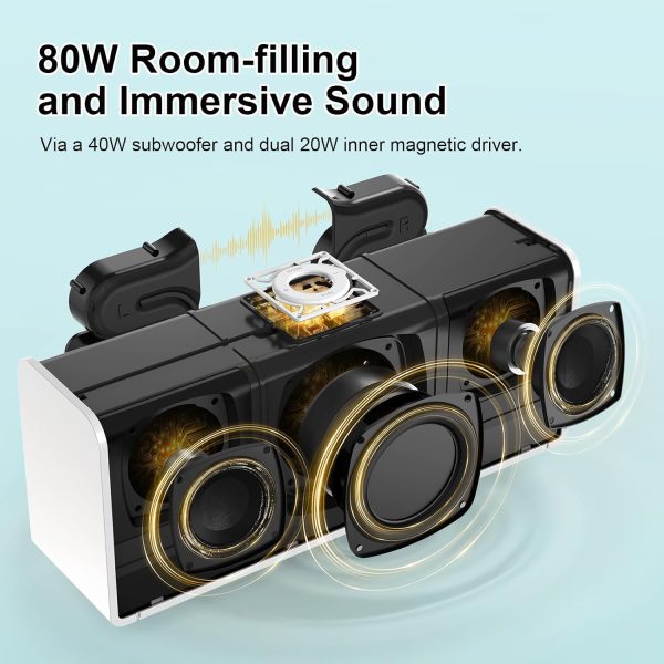 DOSS SoundBox Ultra Bluetooth Speaker with 2.1 Sound Channel... - Image 2