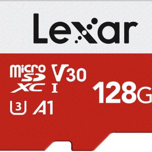 Lexar 128GB Micro SD Card, microSDXC UHS-I Flash Memory Card...