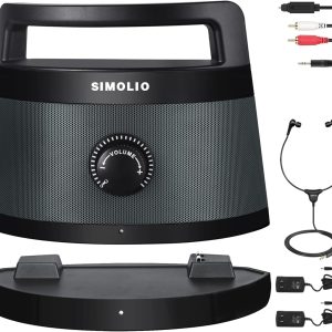 SIMOLIO Digital Assisted Hearing Amplifier Wireless TV Speak...
