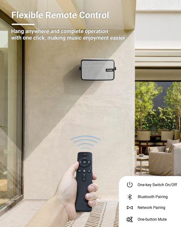 Inwa Outdoor Bluetooth Speakers, IPX5 Waterproof 400W Wall M... - Image 3