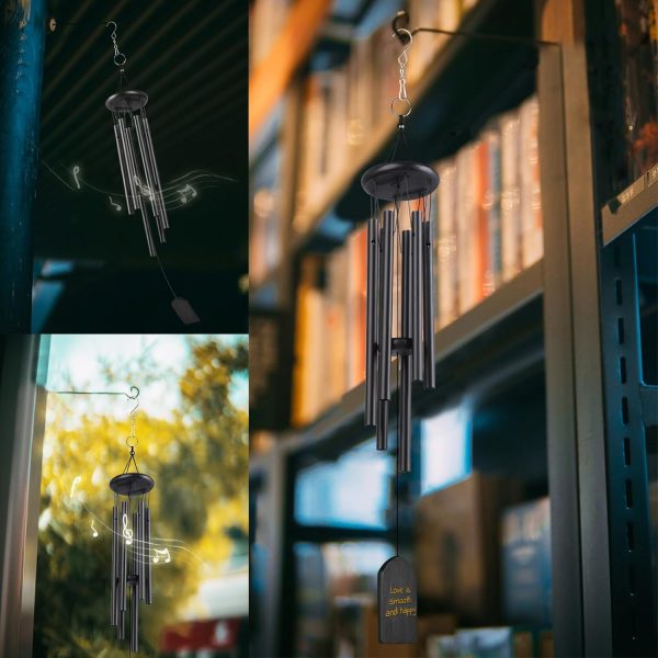 KIKISML Wind Chime, Classic Wind Chimes for Outdoor Indoor D... - Image 7